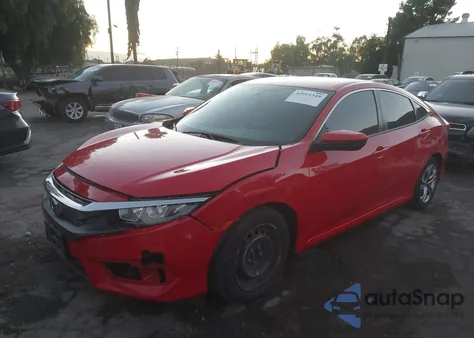 2017 Honda Civic Lx z USA, uszkodzony, nr VIN 2HGFC2F55HH552974